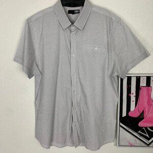 GBG Los Angeles Short Sleeve Men's Button Down Shirt Size XL